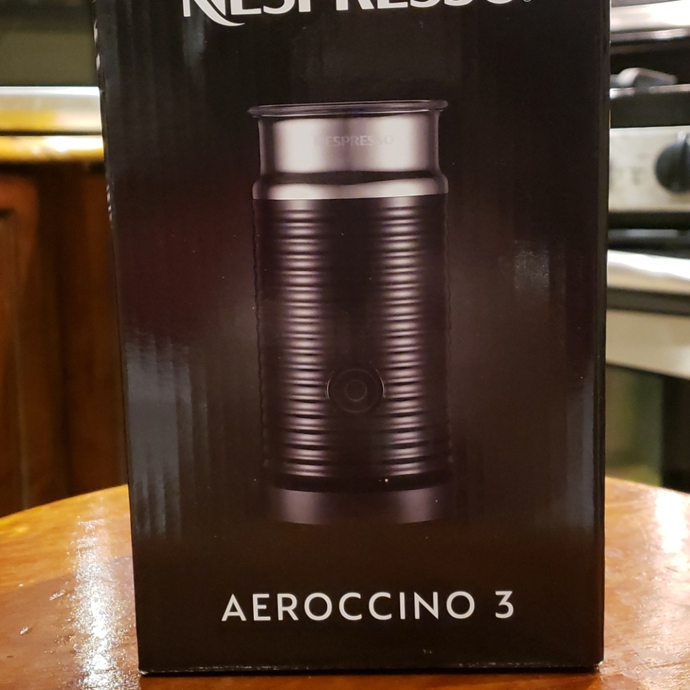Nespresso Aeroccino 3 Milk Frother!!